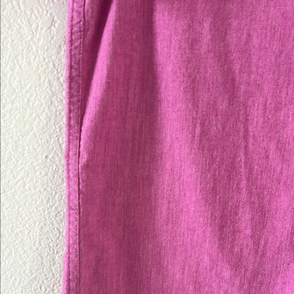 Hollister Men's Pink Short Sleeve Shirt - Picture 6 of 9